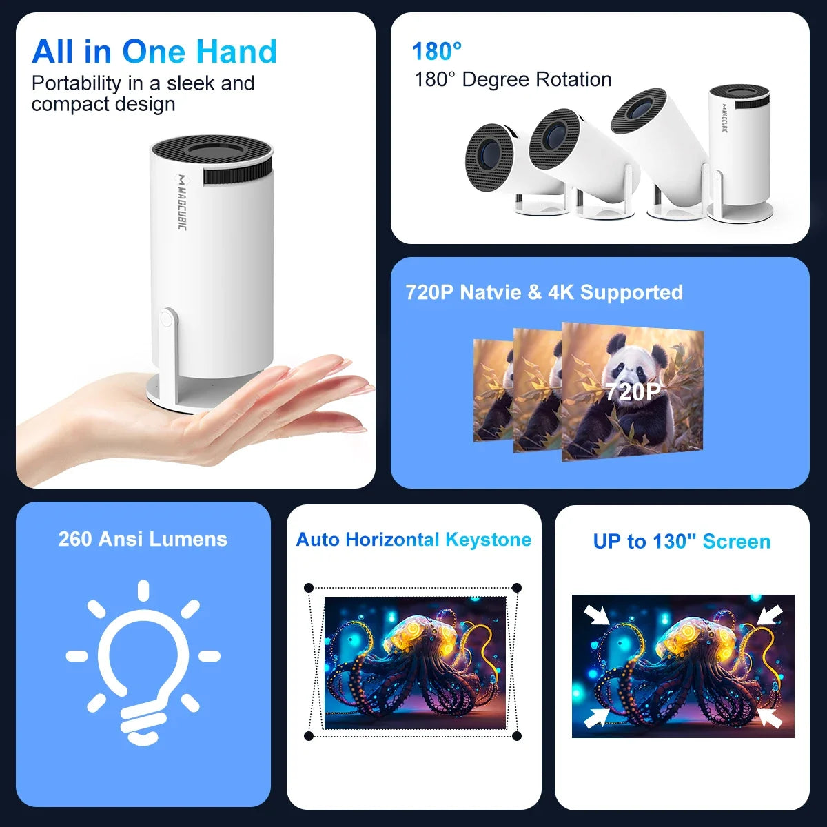 Smart 4K Projector